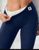 Fleece-Lined Thick Cashmere Winter Leggings by FitiqueFit