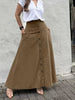 Women's Elegant High-Waist A-Line Skirt by FitiqueFit