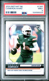 Graded 2024 Panini Instant NIL Cam Ward #CWF Rookie RC Football Card PSA 9 Mint