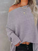 Waffle Knit Boat Neck T-Shirt by Simply Love