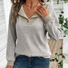 Women’s Color-Block V-Neck Pullover by FitiqueFit