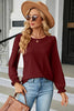 🌸 Round Neck Flounce Sleeve T-Shirt by FitiqueFit
