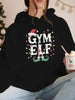 Women’s Christmas Gym Elf Hoodie by FitiqueFit