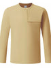 Men's Plus Size Long Sleeve T-Shirt by Simply Love