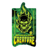 OJ x CREATURE BONEHEAD SUPER JUICE YELLOW / GREEN 60mm 78a SKATEBOARD WHEELS