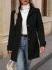 Women’s Elegant Woolen Coat – Medium-Length Lapel Slim Fit Winter Coat by FitiqueFit