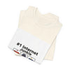 #1 Internet Junkie Tee | list lover shirt, top ten graphic merch by Tristan’s Treehouse