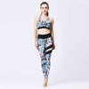💪 Seamless 2-Piece Yoga Set – High-Waist Leggings & Crop Top by FitiqueFit