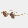Pure Titanium Small Round Sunglasses – Retro Luxury Shades by FitiqueFit