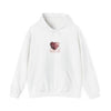 Distressed Heart Collage Hoodie | soft grunge, punk heart design by Tristan’s Treehouse