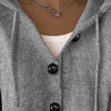 Women’s Button-Down Hoodie Cardigan Sweater Coat by FitiqueFit