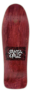 Santa Cruz Knox Firepit Burgundy Stain 10" Skateboard Deck