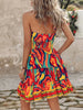 Paisley Print Halter Neck Mini Dress by Wild and Free Boutique