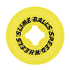 SLIME BALLS SCARF BALLS VOMIT MINI YELLOW 54mm 99a SKATEBOARD WHEELS