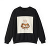 Stay Cozy Bunny sweatshirt | cute animal illustration, winter forest art by Tristan’s Treehouse