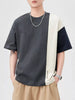 Men's Plus Size Color Block Casual T-Shirt by Simply Love