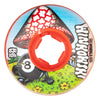 OJ WINKOWSKI MUSHROOM ELITE EZ EDGE RED / WHITE SWIRL 53mm 101a SKATEBOARD WHEELS