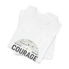 Courage Minimal Wordcloud Tee | Fresh-Start Minimalism, New Page Apparel by Tristan’s Treehouse