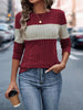 Color Block Round Neck T-Shirt by Simply Love