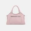 David Jones PU Leather Handbag Sleek Durable Everyday Tote