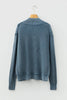 Chestnut Mineral Wash Exposed Seam Patchwork Knit Open Sweater Cardigan by Wild and Free Boutique