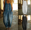 Retro Buckle Multi-Pocket Overalls Jumpsuit | 3/4 Sleeve by FitiqueFit