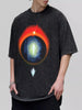 Men's Vintage Wash Graphic Oversized T-Shirt by Simply Love