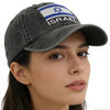 Israel Flag Adjustable Baseball Cap by FitiqueFit