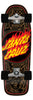 SANTA CRUZ FLAME DOT 9.8" CARVER SURF SKATE COMPLETE CRUISER