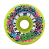 SLIME BALLS CLAUS GRABKE VOMITS 60MM 95A NEON GREEN SKATEBOARD WHEELS