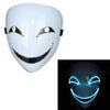 Glowing Black Halloween Mask by My Store