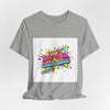 Stay Chill Crash Hard Tee | meltdown shirt, neon skate graffiti by Tristan’s Treehouse
