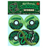 OJ SUPER JUICE "GREEN WORMS" 60MM 78A SKATEBOARD WHEELS