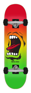 SANTA CRUZ SCREAMING MOUTH 8" COMPLETE SKATEBOARD