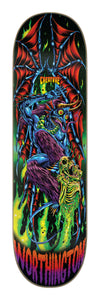 CREATURE WORTHINGTON "SKULLBURN" 8.6" VX SKATEBOARD DECK