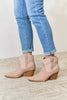 East Lion Corp Rhinestone Ankle Cowgirl Booties by Wild and Free Boutique