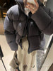 Short Down Jacket Women Design Stand Collar Thickened