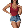 Summer Slim-fit Short Tank Top In Solid Color by My Store