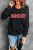 GAME DAY Round Neck Long Sleeve Sweatshirt by Wild and Free Boutique