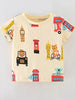 Children's Animal Print Short Sleeve T-Shirt by Simply Love