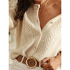 Women’s button down cardigan sweater by FitiqueFit