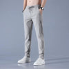 🧊 Men's Ice Silk Plus Size Straight-Leg Pants by FitiqueFit