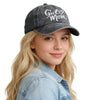 Girl Mom Adjustable Wash Cotton Baseball Cap by FitiqueFit