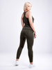 JupiterGear High-Waisted Pilates Leggings with Side Pockets & Mesh Pan