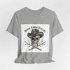 Western Skull Art Tee | cowboy horror shirt, gothic Americana by Tristan’s Treehouse