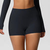 Womens Solid-Color Sports Shorts European And American Style Yoga Shorts