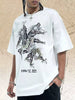 Men's Vintage Graphic Oversized T-Shirt by Simply Love