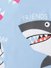 Children's Cartoon Animal Crew Neck T-Shirt by Simply Love