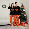 Parent-child Pajamas Long Sleeve Two-piece Set Eye Letter Printed Homewear by My Store