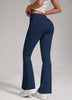 🔥 Women's Low-Waisted Folded Waist Flared Pants - Low-Rise Wide-Leg Trousers by FitiqueFit